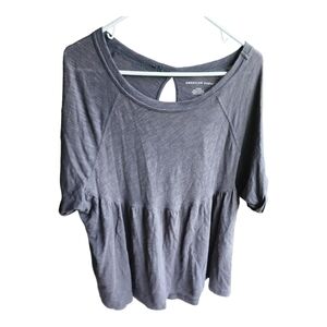 American Eagle Gray Shirt Size L